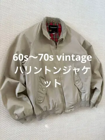 [ 새상품급 ] 60s 70s TOWN CRAFT 해링턴 자켓 G9