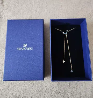 Swarovski 달과 별 목걸이