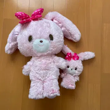 본본 리본 봉제 인형 (대, 소)