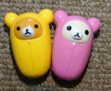 리락쿠마 침낭 피규어