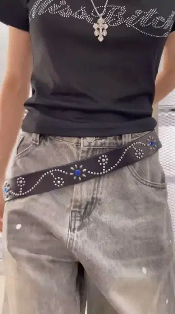 HTC A'gem 스터드 벨트 studs belt