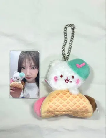 NiziU 마유카 백참 포토 카드 트레카 루캬