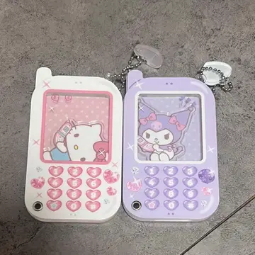 산리오 커스텀 아크릴 참 가라케 쿠로미 키티