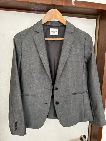 Demi-Luxe 그레이 테일러드 자켓 38