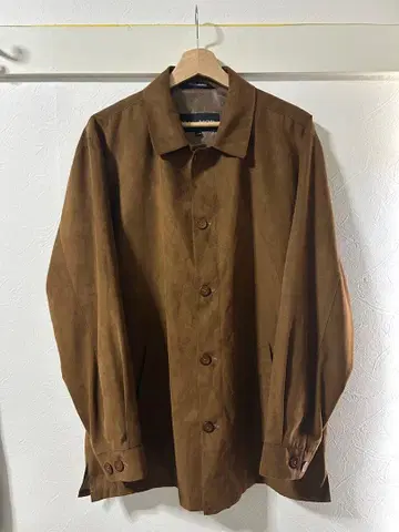 MAC MOR 페이크 스웨이드 자켓