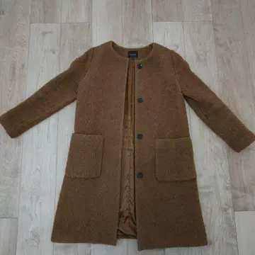 Demi-Luxe 롱 코트 38 브라운