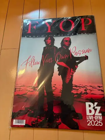B'z FYOP 투어 팜플렛
