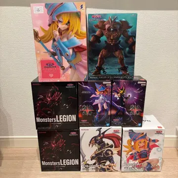 유희왕 피규어 8체 세트