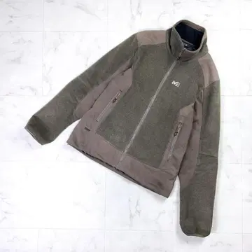 밀레 듀얼 소프트쉘 자켓 마운틴 파카 카키 M*LD465