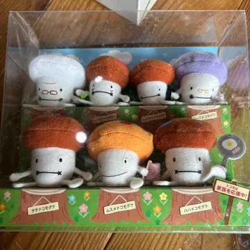 도코모다케 캐릭터 봉제 인형 클리너 7체 세트