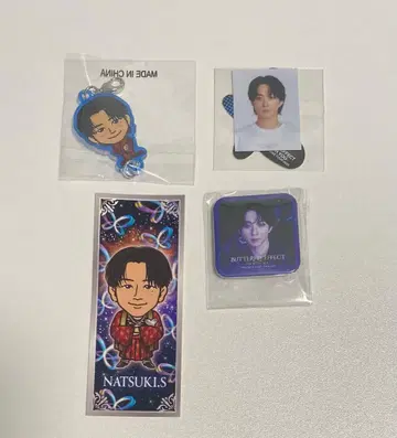 FANTASTICS 판타 사와모토 나츠키 증명사진 캔뱃지 참 센샤후다