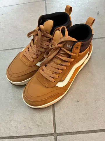 Vans 브라운 하이컷 스니커즈 타리슨 하이 컨디션 최상 REDWING