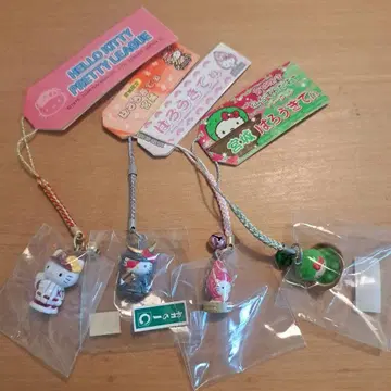 지역 한정 키티 스트랩 미야기 4개 세트