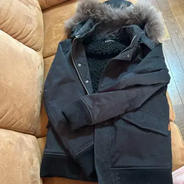 Lounge Lizard 퍼 달린 다운 자켓