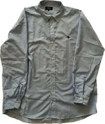 Polo 스트라이프 셔츠 파랑 화이트