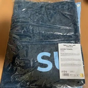 enhypen 후드 타월 선우 SUNOO 에나프