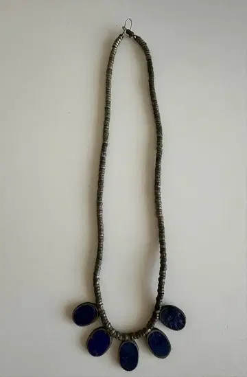 빈티지 인디언 목걸이 라피스라줄리 목걸이