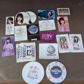 노기자카46 스티커 카드 코스터 묶음 판매