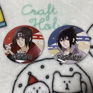 NARUTO 질풍전 우치하 이타치 우치하 사스케 캔뱃지