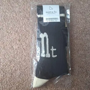santafe 로고 삭스 블랙 화이트