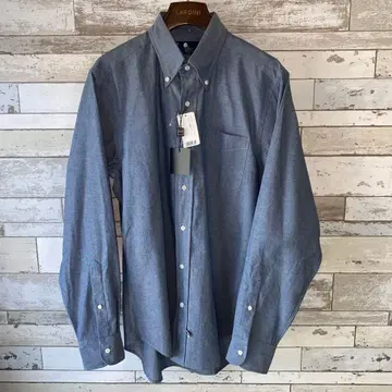 IKE BEHAR 샴브레이 BD 셔츠 sizeL 미국제 미사용품