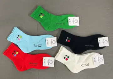 Picone 컬러풀 양말 5켤레 세트