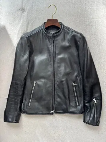 [ 중고 ] 나노 유니버스 라이더 자켓 램 가죽 사이즈 M
