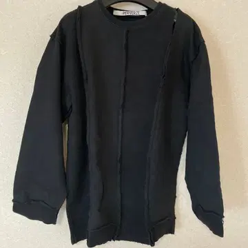 PERVERSE 퍼버즈 리메이크 오버 사이즈 맨투맨