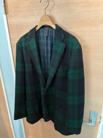 [이탈리아제] WEBER 블랙워치 자켓