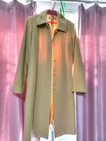 새상품급 울 캐시미어 롱 코트