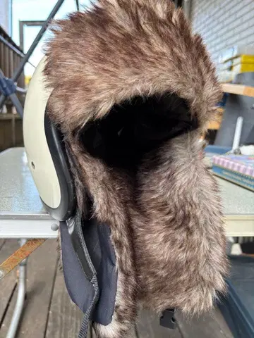 플라이트 캡 아메리칸 바이크 헬멧 봄버 햇