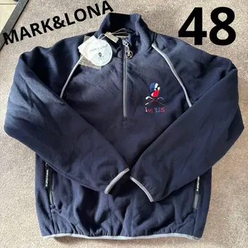 MARK&LONA 보아 블루종 플리스 다운 48