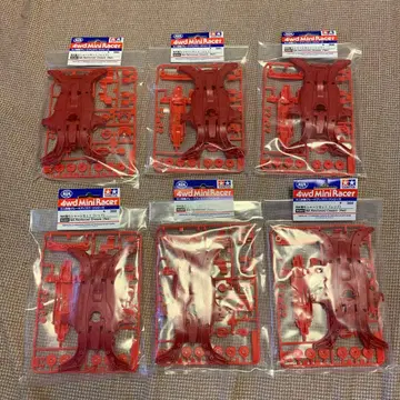 미니 사륜구동 ma 강화 섀시 세트 레드 6세트