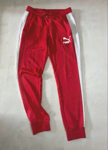 하자품 PUMA 남성용 T7 ICONIC 트랙 팬츠 M 조거 팬츠