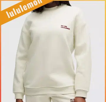 새상품 lululemon 헤비 웨이트 플리스 오버 사이즈 풀오버