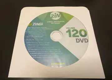 최신 Zin120 Zumba 줌바 DVD