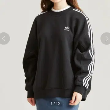 아디컬러 클래식 오버사이즈 맨투맨 / 아디다스 오리지널