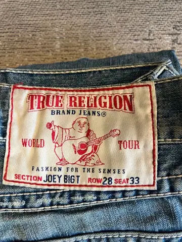 TRUE RELIGION WORLD TOUR row28 seat33