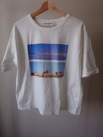 CAN PEP REY 풍경 프린트 티셔츠 S