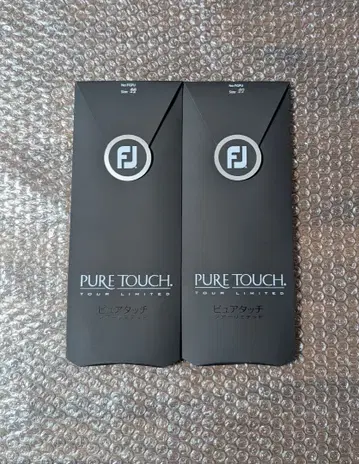 새상품 2세트 풋조이 퓨어터치 골프 그로브 왼손 장착 23cm