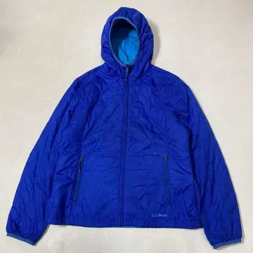L.L.Bean 리버서블 퀼팅 패디드 블루종
