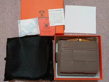 BELLIES YORK 24AW 양가죽 지갑 가마구치 미사용