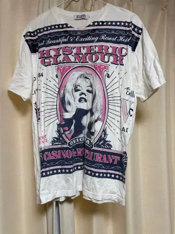 HYSTERIC GLAMOUR 그래픽 T셔츠 L 사이즈