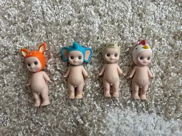 큐피 동물 캐릭터 피규어