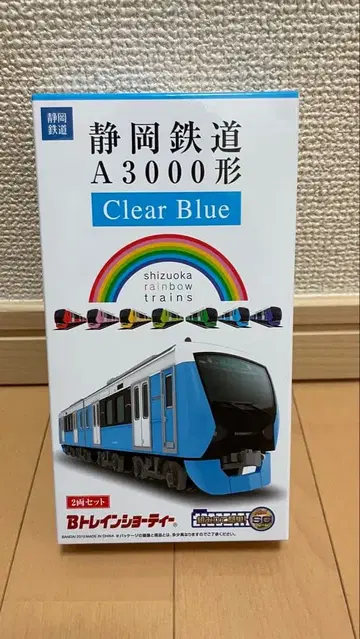 B 트레인 쇼티 시즈오카 철도 A3000형 클리어 블루 2량 세트