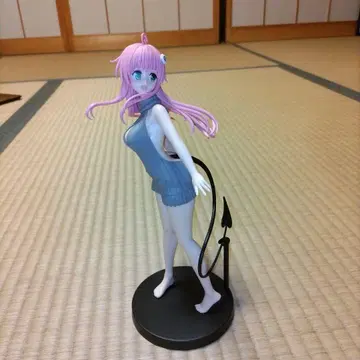 핑크색 머리 그레이 스웨터 피규어 상자 없음!