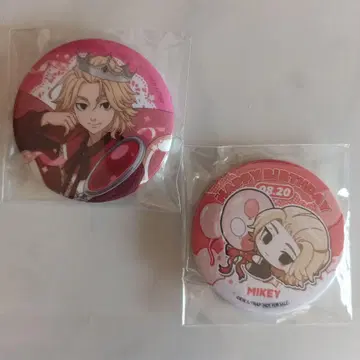 도쿄 리벤저스 사노 만지로 생일 캔뱃지 AGF 프리롤