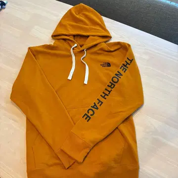 THE NORTH FACE 오렌지 후드티 M 사이즈