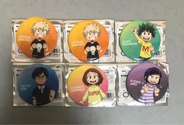 히로아카 유년기 캔뱃지 바쿠고 미도리야 이이다 우라라카 지로