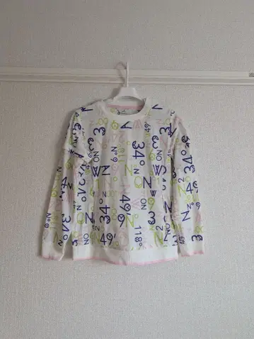 Munsingwear 컬러풀 숫자 프린트 자켓